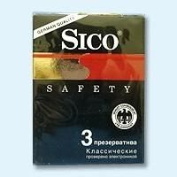 Презервативы Sico Safety классические, 3 шт.