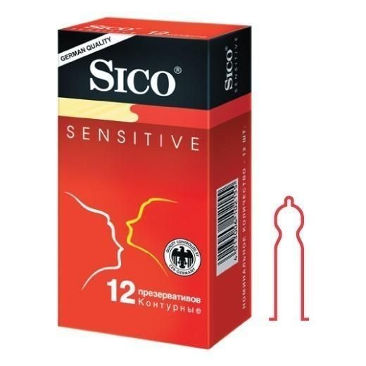 Презервативы Sico Sensitive контурные, 12 шт.