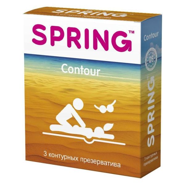 Презервативы Spring Contour контурные 3 шт.