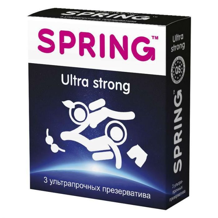 Презервативы Spring Ultra Strong ультрапрочные 3 шт.