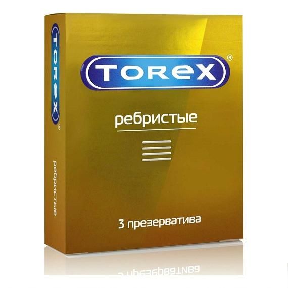 Презервативы Torex ребристые 3 шт.