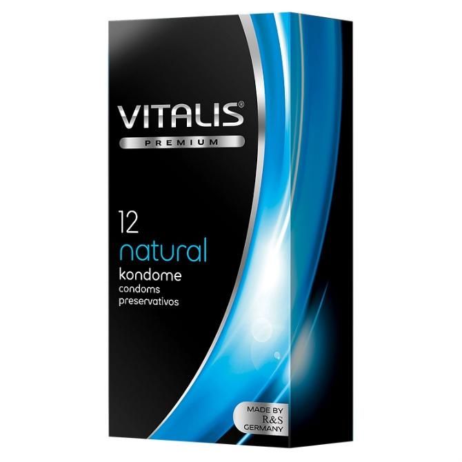 Презервативы VITALIS Premium natural классические 12 шт.