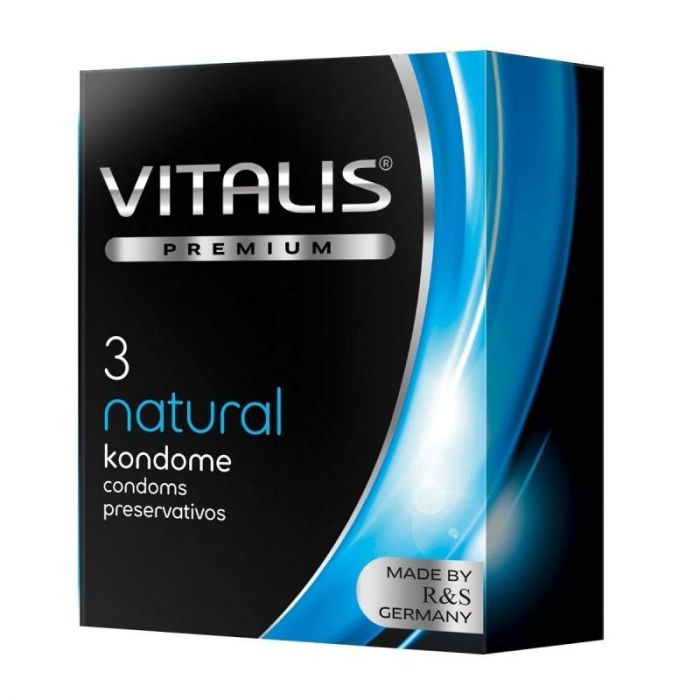 Презервативы VITALIS Premium natural классические 3 шт.