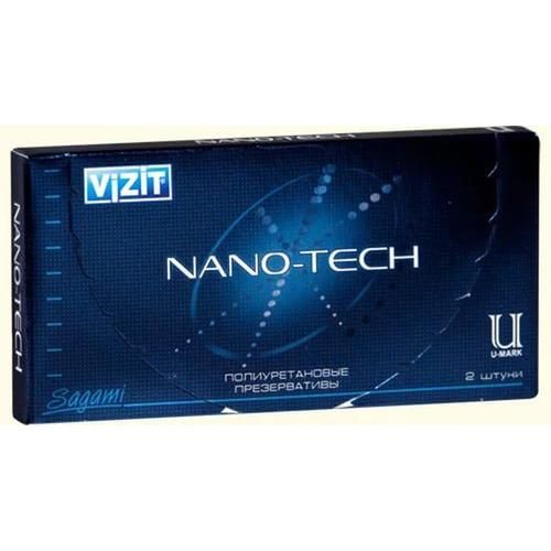 Презервативы VIZIT Nano-Tech полиуретановые 2 шт.