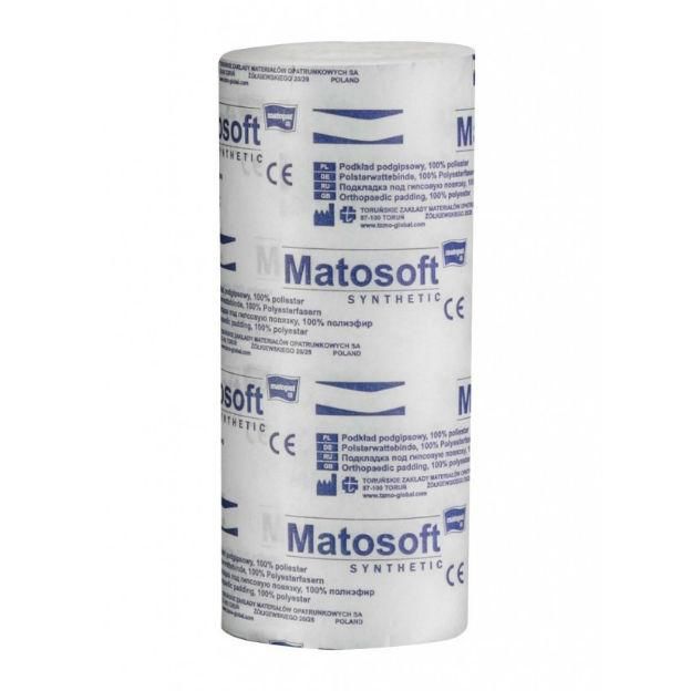 Прокладка под гипсовые повязки Матопат Matosoft Synthetic 10 см х 300 см 12 шт.