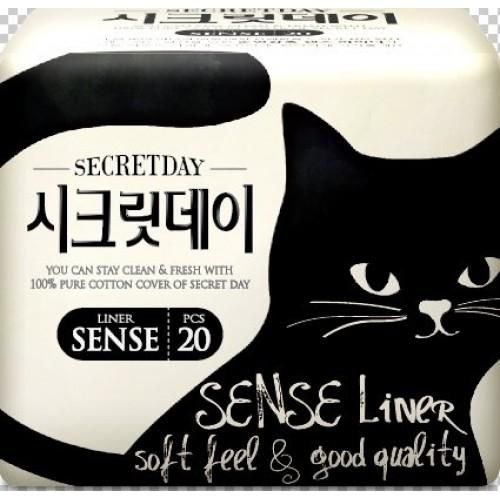 Прокладки Secret Day ультратонкие дышащие органические ежедневные 14,5 см 20 шт. Прокладки Secret Day ультратонкие дышащие органические ежедневные 14,5 см 20 шт.