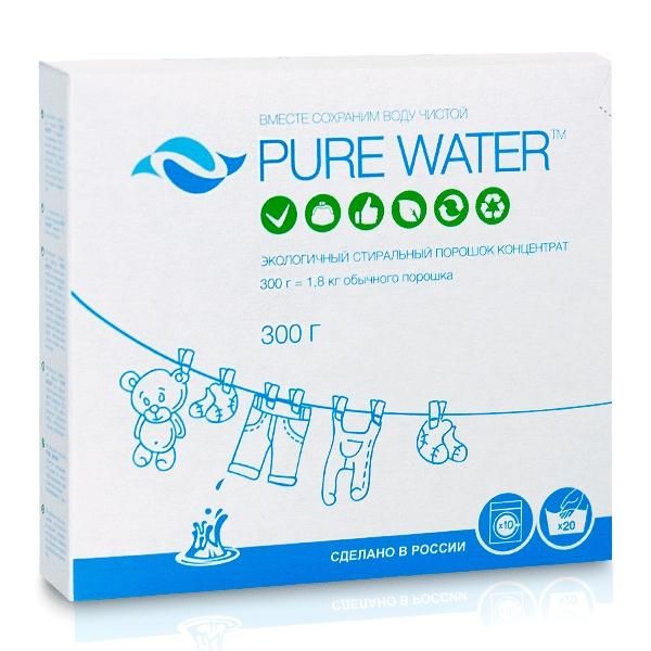 Pure Water Стиральный порошок 300г