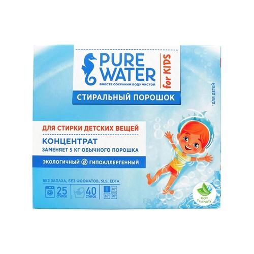 Pure Water Стиральный порошок для детского белья 800г