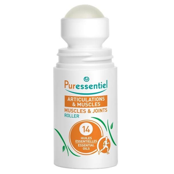 Puressentiel Роллер массажный шариковый расслабляющий и успокаивающий 14 эфирных масел 75 мл