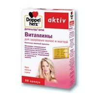 Доппельгерц актив витамины д/здоровых волос и ногтей №30 капс. 1150мг (бад)