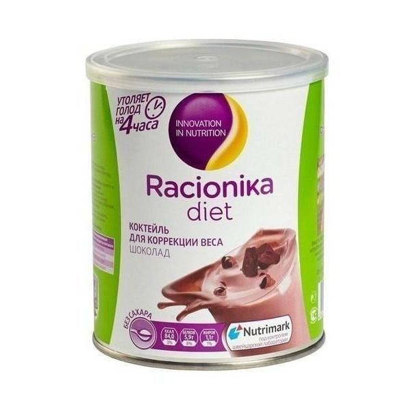 Рационика Диет Коктейль шоколад, банка, 350 г Рационика Диет Коктейль шоколад, банка, 350 г