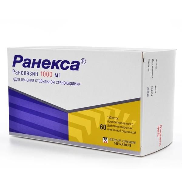 Ранекса таблетки 1 г, 60 шт.