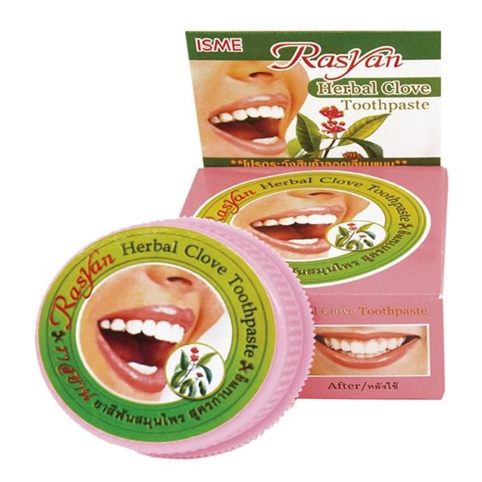 Rasyan зубная паста Isme Herbal Clove Toothpaste с экстрактом цв гвоздики 25 г