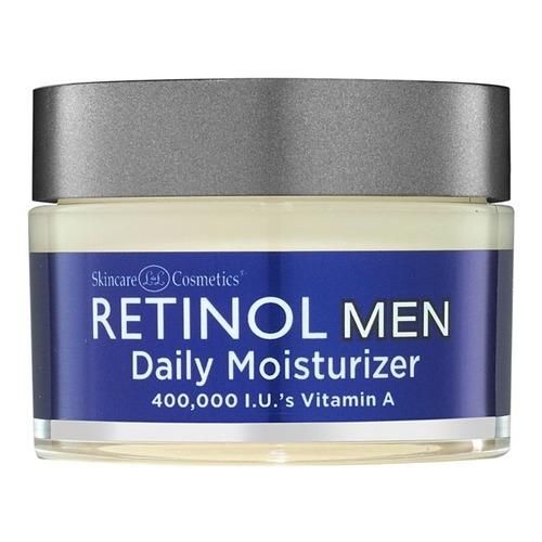 Retinol Мужской крем для лица с Ретинолом (400 000 мЕд), Витаминами С, Е и Амино кислотами шелка 50г