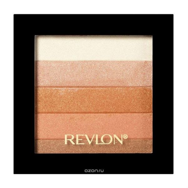 Revlon Палетка Хайлайтеров для лица Highlighting Palette Bronze glow тон 030 1 шт.