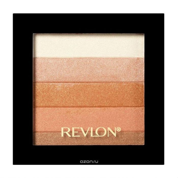 Revlon Палетка Хайлайтеров для лица Highlighting Palette Bronze glow тон 030 1 шт.