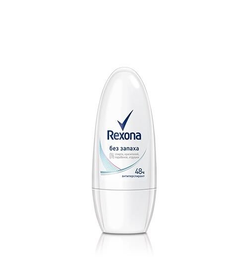 Rexona Антиперспирант део-ролик женский Без запаха 50 мл