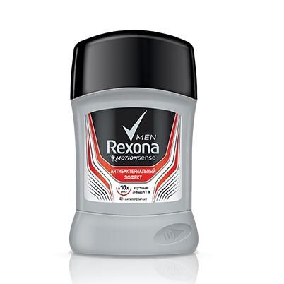 Rexona дезодорант-стик Антибактериальный эффект мужской 40мл Rexona дезодорант-стик Антибактериальный эффект мужской 40мл