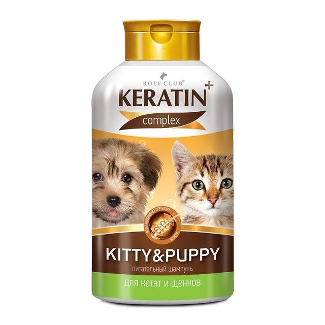 Rolf Club Keratin+Kitty&amp;Puppy Шампунь питательный для котят и щенков 400 мл