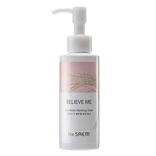 Saem Believe ME Rice Water Washing Toner Тонер рисовый увлажняющий 1 130 мл