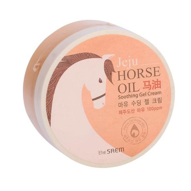 Saem Horse Oil Soothing Gel Cream крем-гель на основе конского жира 300 мл