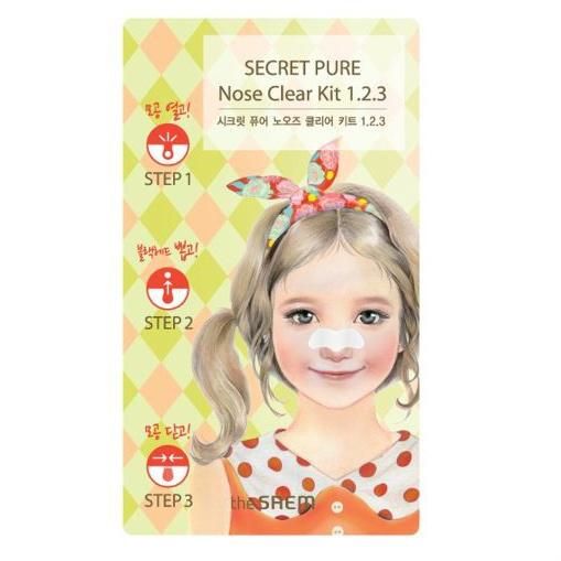 Saem Secret Pure Пластырь для удаления черных точек 6 г 6 г