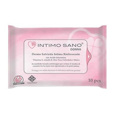 Салфетки Intimo Sano для интимной гигиены влажные для взрослых 10 шт.