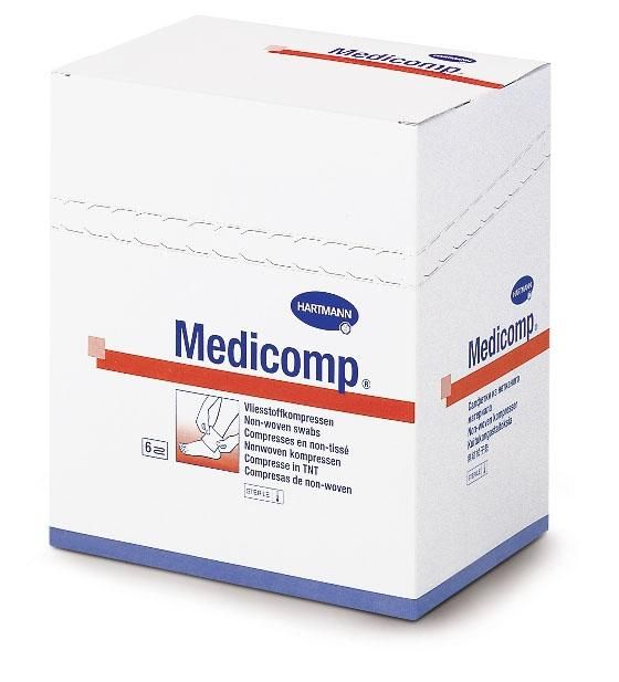 Салфетки Medicomp/Медикомп стерильные нетканные 10 х 10 см 50 шт.