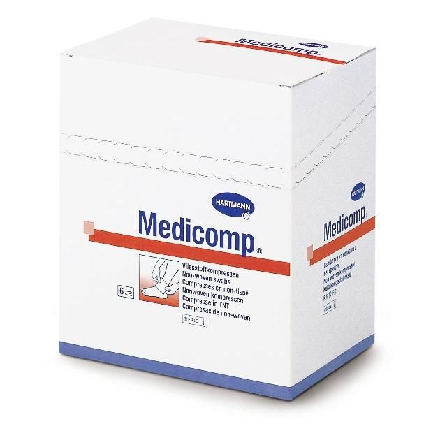 Салфетки Medicomp/Медикомп стерильные нетканные 5 х 5 см 50 шт.