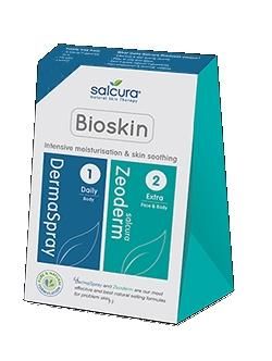 Салкура (Salcura) Зеодерм Bioskin Adult Trial Pack набор (спрей DSI 30 мл + крем ZEO 15 мл) 1 шт.