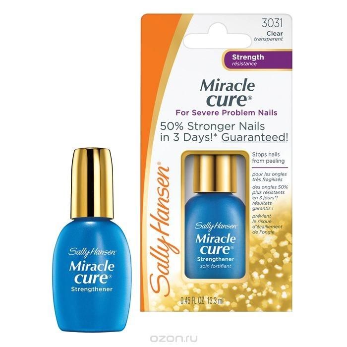 Sally Hansen Nailcare Средство для укрепления очень проблемных ногтей miracle cure for severe problem nails 13,3 мл