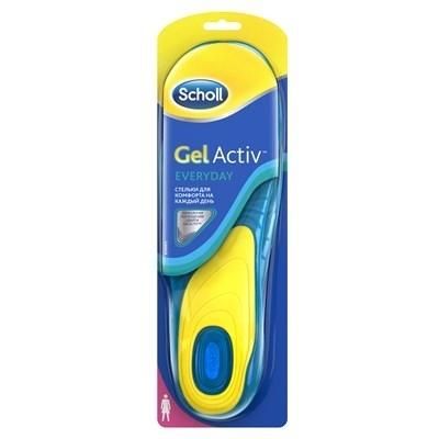 Scholl GelActiv стельки для комфорта на каждый день для женщин 1 пара