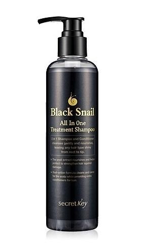 Секрет Кей (Secret Key) Шампунь улиточный Black Snail All in One Treatment Shampoo 250мл