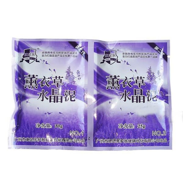 Секреты Лан Ванночка-желе для ног Лаванда 30г