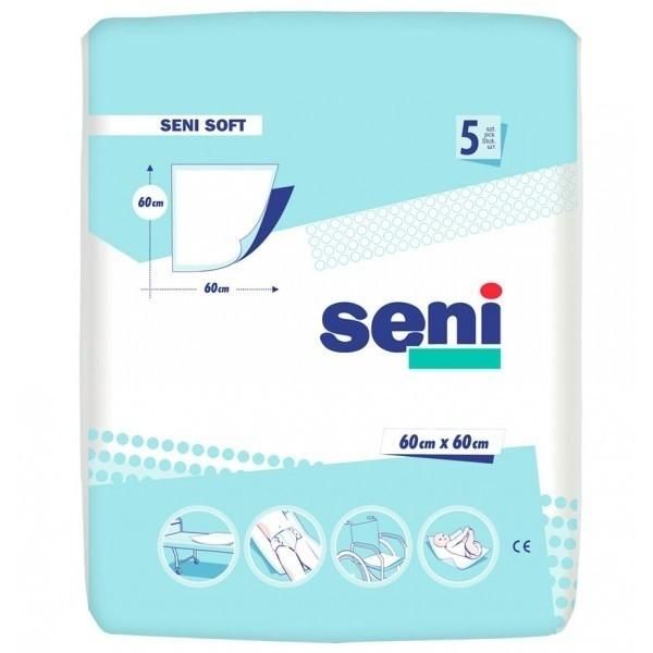 Seni Soft простыни (пеленки) 60х60 см 5 шт.