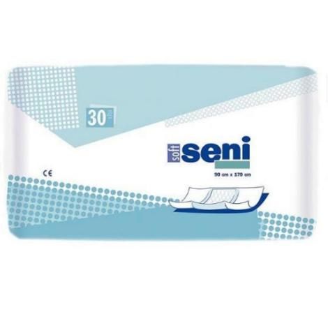 Seni Soft простыни (пеленки) 90х170см с крылышками 30 шт.