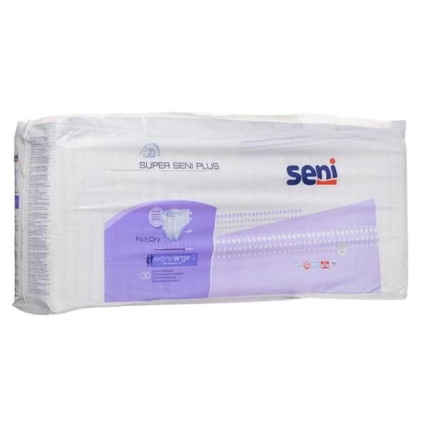 Seni Super Plus Extra Large подгузники для взрослых (130-170см) 30 шт.