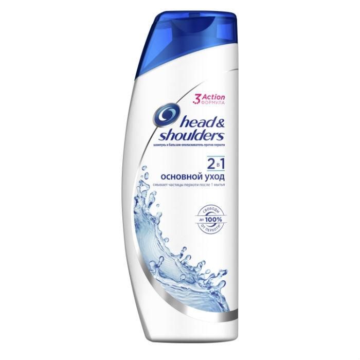 Шампунь Хед энд Шолдерс (Head &amp; Shoulders) 2в1 п/перхоти Основной уход для нормальных волос 400мл