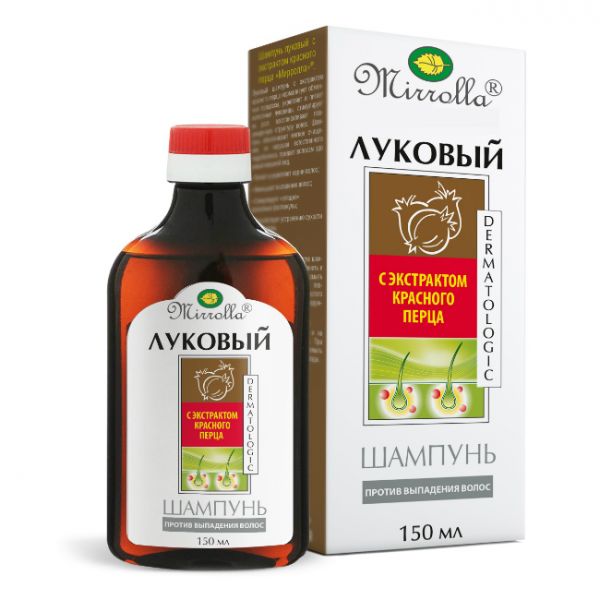 Шампунь луковый с экстрактом красного перца 250 мл