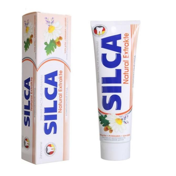 Silca Зубная паста Natural Extrakte 100 мл