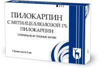 Пилокарпин 1% 5мл капли глазные фл.-кап. инд. уп. б (r)