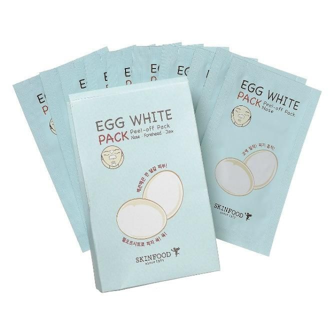 SkinFood Очищающие полоски для носа Egg White 10 шт