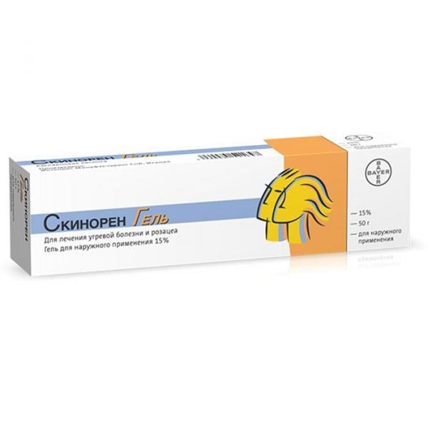 Скинорен гель 150 мг/мл, 50 г Скинорен гель 150 мг/мл, 50 г