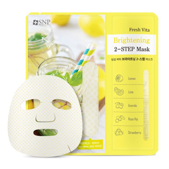 SNP Fresh Vita Brightening Two-Step Mask Маска для лица 25 мл