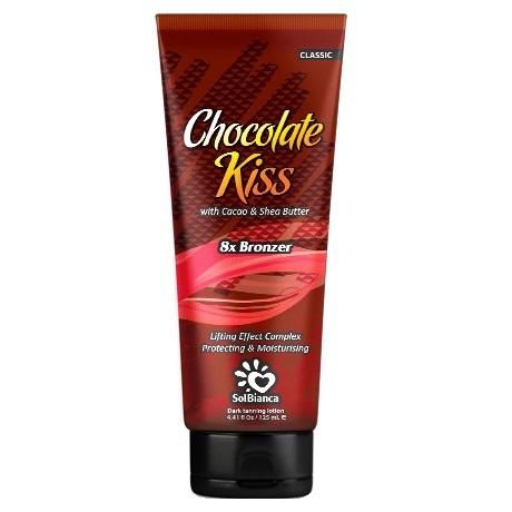 SolBianca Chocolate Kiss Крем для загара в солярии с маслом какао, маслом Ши и бронзаторами 125 мл