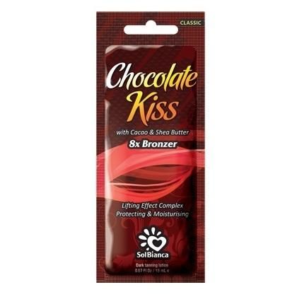 SolBianca Chocolate Kiss Крем для загара в солярии с маслом какао, маслом Ши и бронзаторами 15 мл