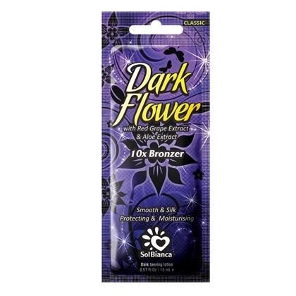 SolBianca Dark Flower Крем для загара в солярии с экстрактами винограда, алоэ и бронзаторами 15 мл