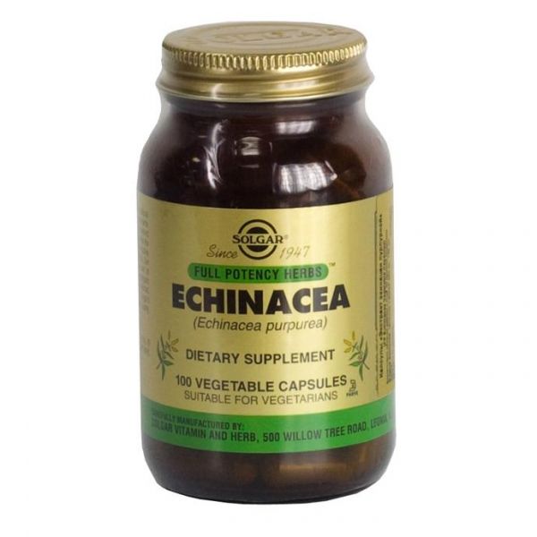 Солгар экстракт эхинацеи пурпурной капсулы, 100 шт. Солгар экстракт эхинацеи пурпурной капсулы, 100 шт.