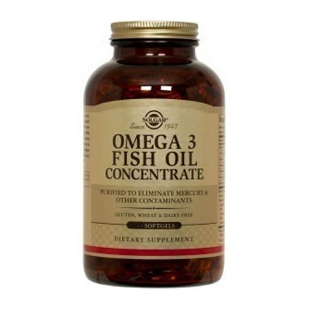 Солгар концентрат рыбьего жира омега-3 капсулы, 120 шт.