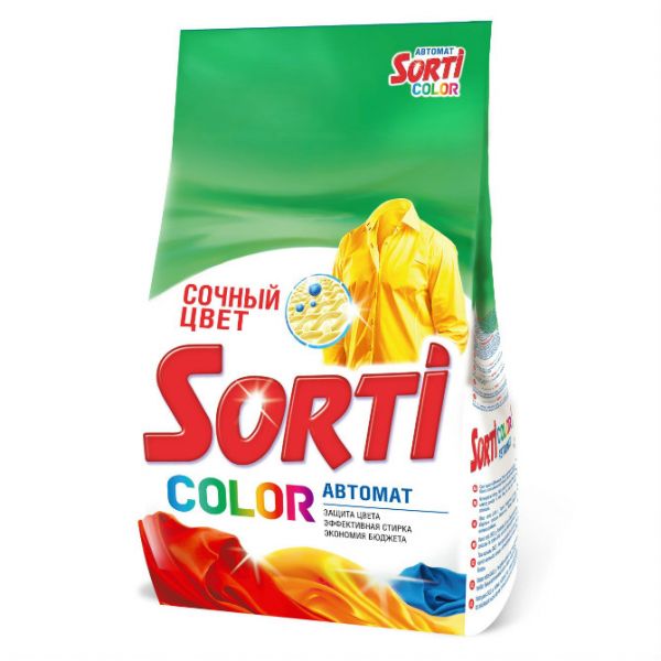Sorti Стиральный порошок автомат Color 3000г